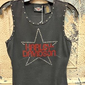 Ladies Vintage Harley top.
